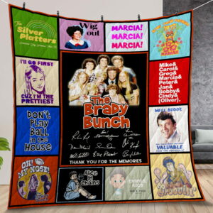 The Brady Bunch Quilt Gift For Christmas Birthday Halloween