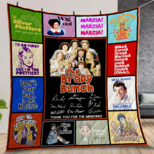 The Brady Bunch Quilt Gift For Fans Christmas Black Friday