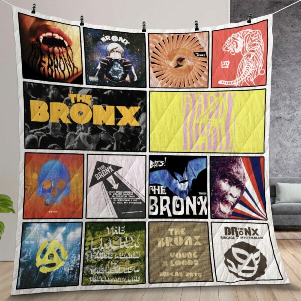 The Bronx Album Covers Quilt Gift For Christmas Birthday Thanksgiving