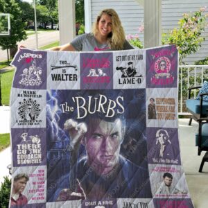 The Burbs Quilt Gift For Christmas Black Friday Thanksgiving