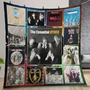 The Byrds Albums Quilt Gift For Christmas Birthday Thanksgiving New