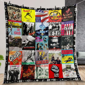 The Clash Albums Cover Poster Quilt Gift For Family On Christmas Black Friday
