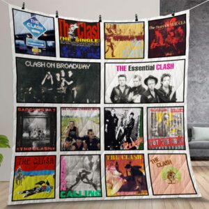 The Clash Quilt Gift For Christmas Birthday Thanksgiving Version 1