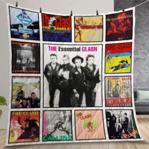 The Clash Quilt Gift For Christmas Birthday Thanksgiving Version 2