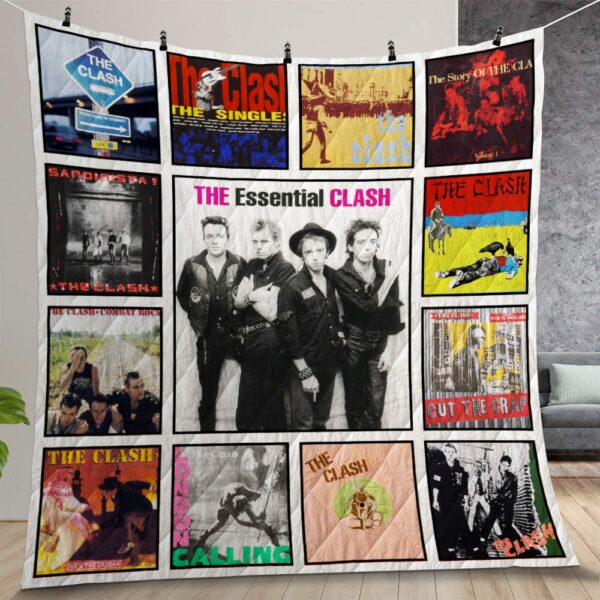 The Clash Quilt Gift For Christmas Birthday Thanksgiving Version 2