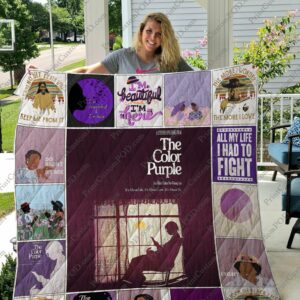 The Color Purple All My Life I Had To Fight Quilt Gift For Christmas Black Friday Thanksgiving