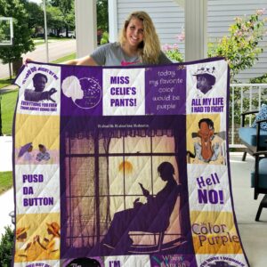The Color Purple Quilt Gift For Fans Christmas Black Friday Black Friday