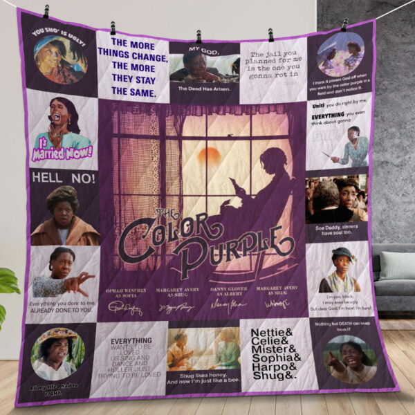 The Color Purple805 Quilt Gift For Fans Christmas Black Friday