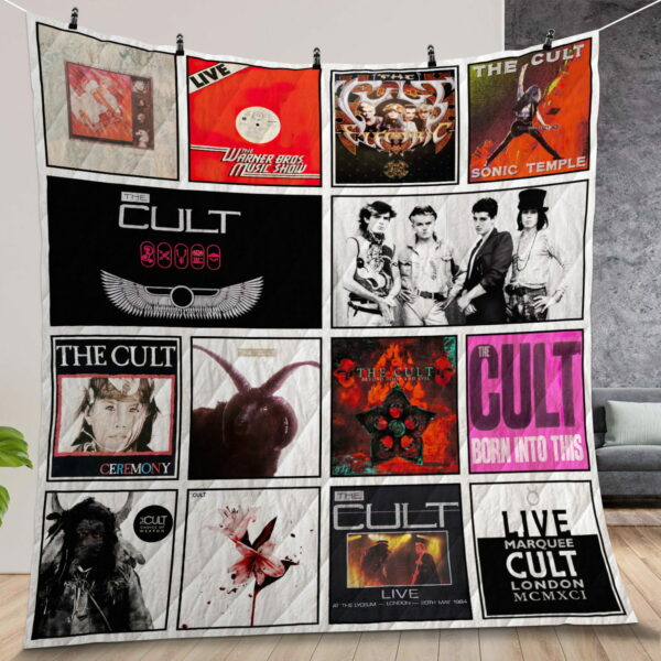The Cult Album Covers Quilt Gift For Family On Christmas Black Friday