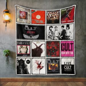 The Cult Album Covers Quilt Gift For Family On Christmas Black Friday Cyber Monday