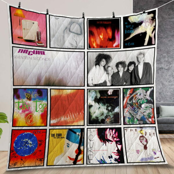 The Cure Album Covers Quilt Gift For Christmas Birthday Halloween