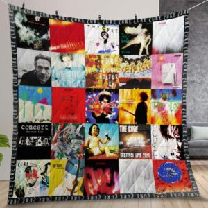 The Cure Albums Cover Poster Quilt Gift For Christmas Birthday Thanksgiving