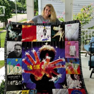 The Cure Albums Cover Poster Quilt Gift For Family On Christmas Black Friday Cyber Monday