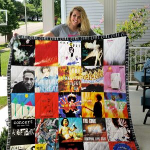 The Cure Albums Cover Poster Quilt Gift For Fans Christmas Black Friday Black Friday