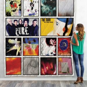 The Cure Albums Quilt Gift For Christmas Black Friday Thanksgiving