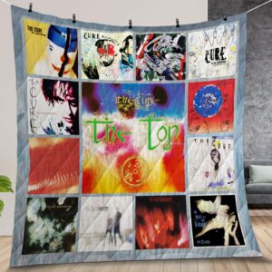 The Cure Band Albums Quilt Gift For Christmas Birthday Halloween