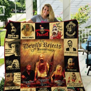 The Devils Reject 13th Anniversary Quilt Gift Ideas For Fans on Christmas
