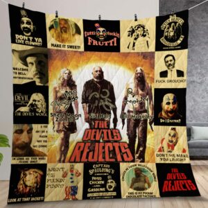 The Devils Rejects Quilt Gift For Christmas Birthday Thanksgiving