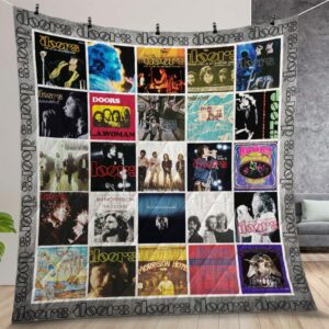 The Doors Albums Cover Poster Quilt Gift For Christmas Birthday Thanksgiving