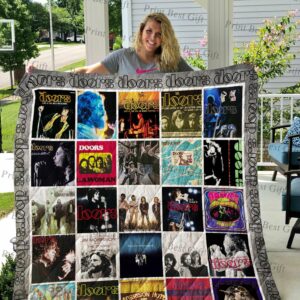 The Doors Albums Cover Poster Quilt Gift For Christmas Black Friday Thanksgiving