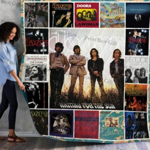 The Doors Albums Cover Poster Quilt Gift For Fans Christmas Black Friday Black Friday