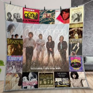 The Doors Albums Quilt Gift For Christmas Birthday Thanksgiving 5