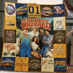 The Dukes Of Hazzard Quilt Gift For Christmas Black Friday Thanksgiving
