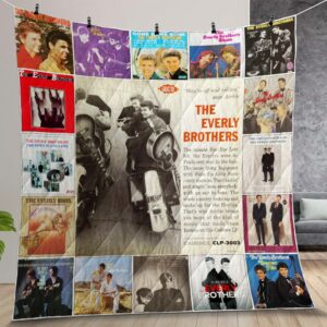 The Everly Brothers Quilt Gift For Christmas Birthday Halloween