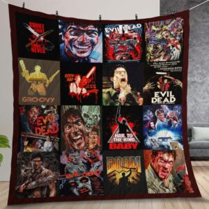 The Evil Dead Quilt Gift For Christmas Birthday Halloween
