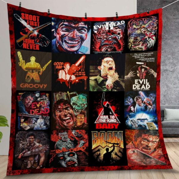 The Evil Dead Quilt Gift For Christmas Birthday Thanksgiving Version 1