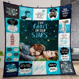 The Fault In Our Stars Poster Quilt Gift For Christmas Birthday Thanksgiving