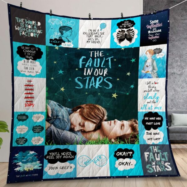 The Fault In Our Stars Poster Quilt Gift For Christmas Birthday Thanksgiving