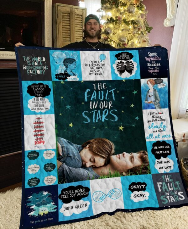 The Fault In Our Stars Poster Quilt Gift For Christmas Black Friday Thanksgiving
