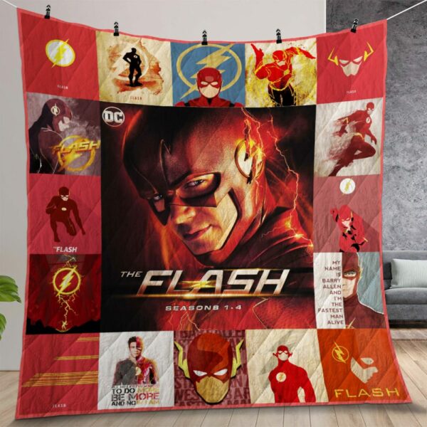 The Flash Quilt Gift For Christmas Birthday Halloween