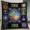 The Four Elements Pagan Witch Quilt Gift For Christmas Birthday Thanksgiving