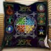 The Four Elements Pagan Witch Quilt Gift Ideas For Fans on Christmas
