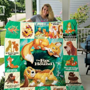 The Fox And The Hound Quilt Gift For Fans Christmas Black Friday Black Friday