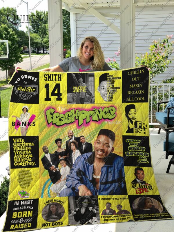 The Fresh Prince Of Bel Air Quilt Gift For Christmas Black Friday Thanksgiving