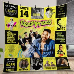 The Fresh Prince Of Bel Air T Shirt Quilt Gift For Christmas Birthday Thanksgiving