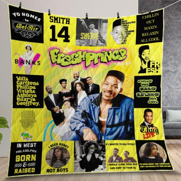 The Fresh Prince Of Bel Air T Shirt Quilt Gift For Christmas Birthday Thanksgiving