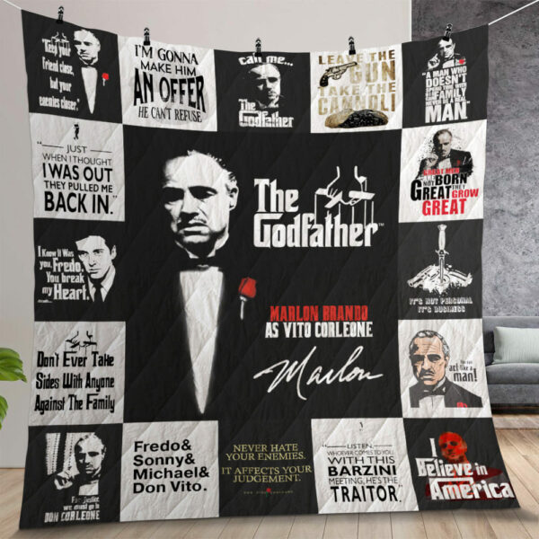 The Godfather Quilt Gift For Christmas Birthday Halloween