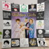 The Golden Girl Quilt Gift For Christmas Birthday Halloween