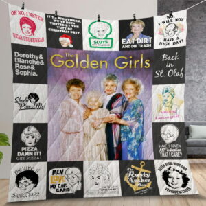 The Golden Girl Quilt Gift For Christmas Birthday Halloween