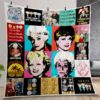 The Golden Girl Quilt Gift For Christmas Birthday Thanksgiving