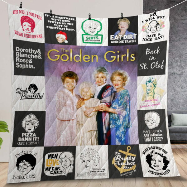 The Golden Girl Quilt Gift For Fans Christmas Black Friday