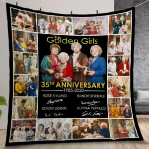 The Golden Girls Quilt Gift For Christmas Birthday Thanksgiving
