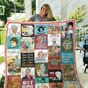 The Golden Girls Quilt Gift For Family On Christmas Black Friday Cyber Monday