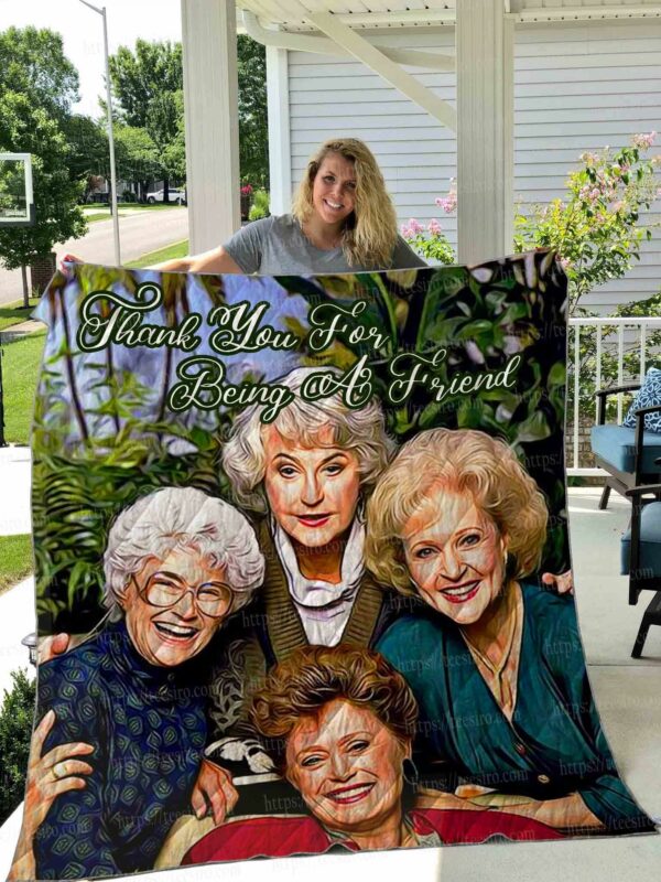 The Golden Girls Quilt Gift For Fans Christmas Black Friday Black Friday