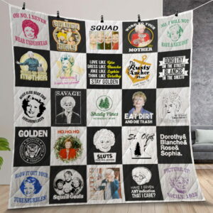 The Golden Girls T Shirt Quilt Gift For Christmas Birthday Thanksgiving