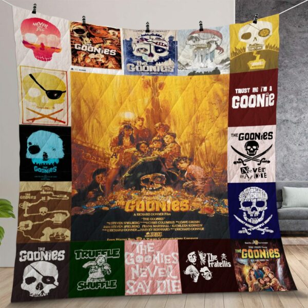 The Goonies Quilt Gift For Christmas Birthday Thanksgiving Version 2